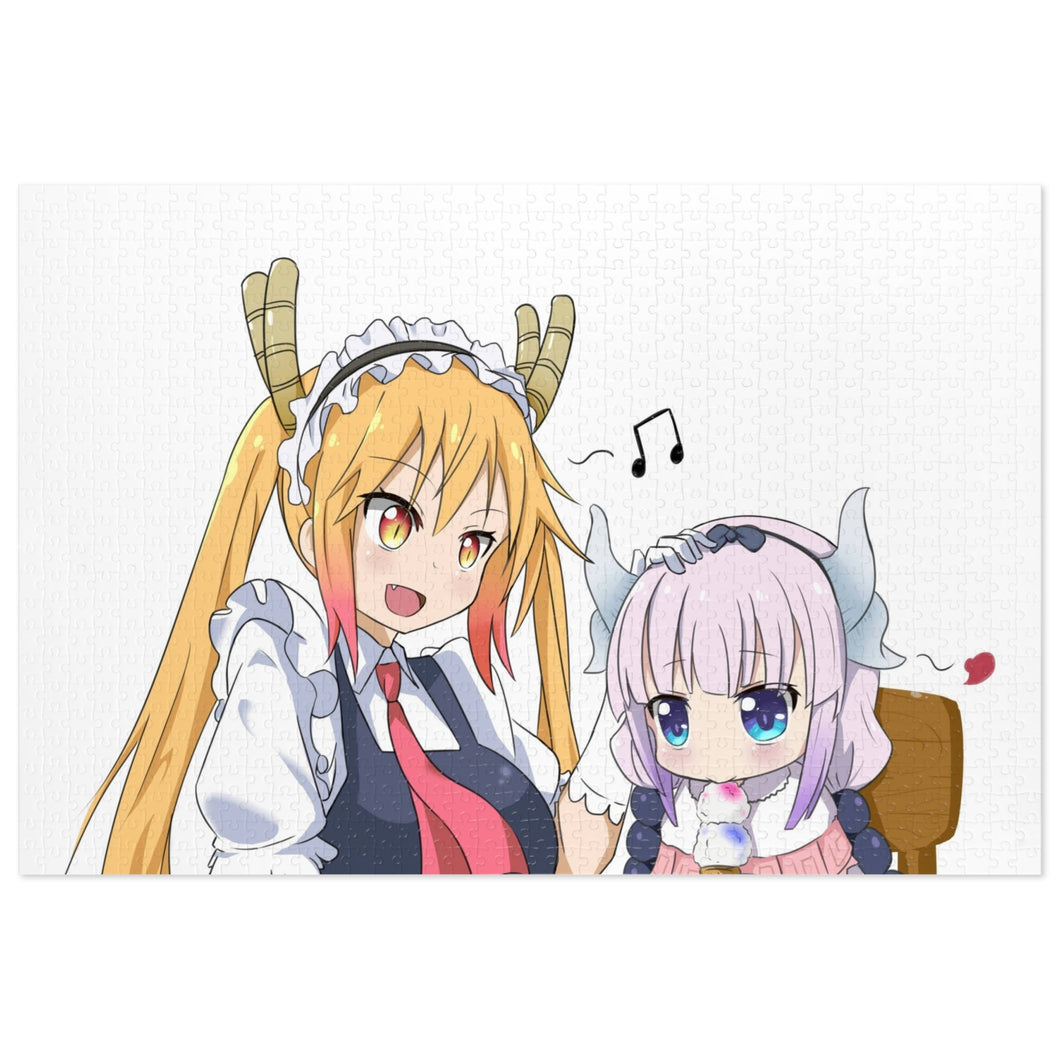 Miss Kobayashi's Dragon Maid Kanna Kamui, Kobayashi San Chi No Maid Dragon, Tohru Jigsaw Puzzle