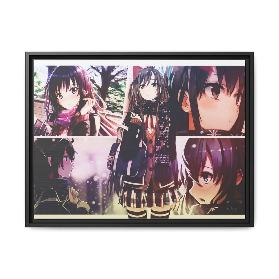 My Teen Romantic Comedy SNAFU Yukino Yukinoshita Canvas Framed Art Print