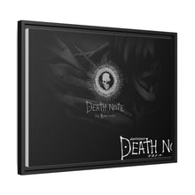 Load image into Gallery viewer, Anime Death Note Canvas Framed Art Print
