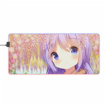 Load image into Gallery viewer, Is The Order A Rabbit? RGB LED Mouse Pad (Desk Mat)
