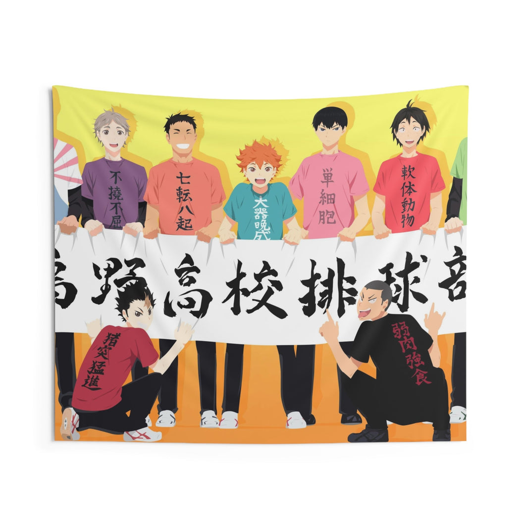 Karasuno team Indoor Wall Tapestry