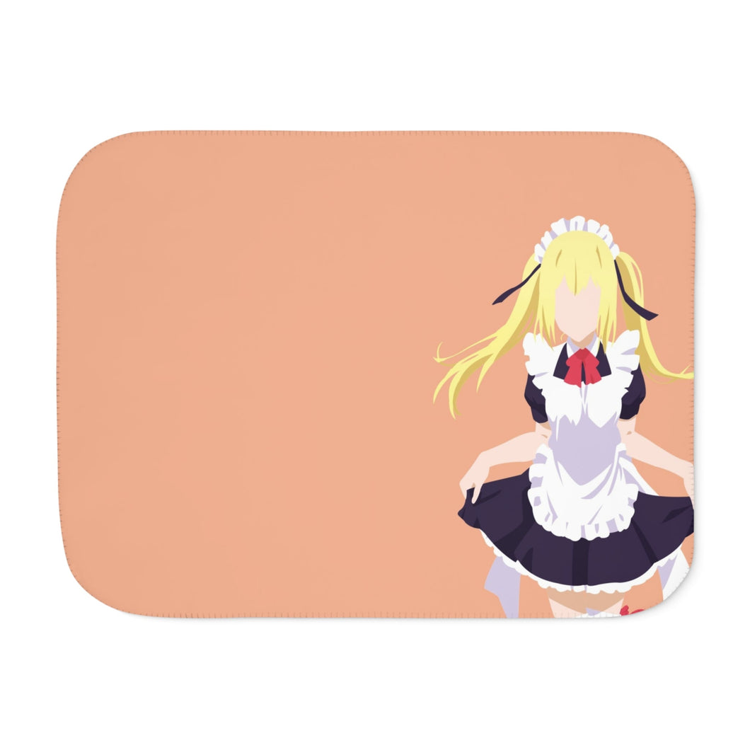 Is It Wrong To Try To Pick Up Girls In A Dungeon? Sherpa Blanket