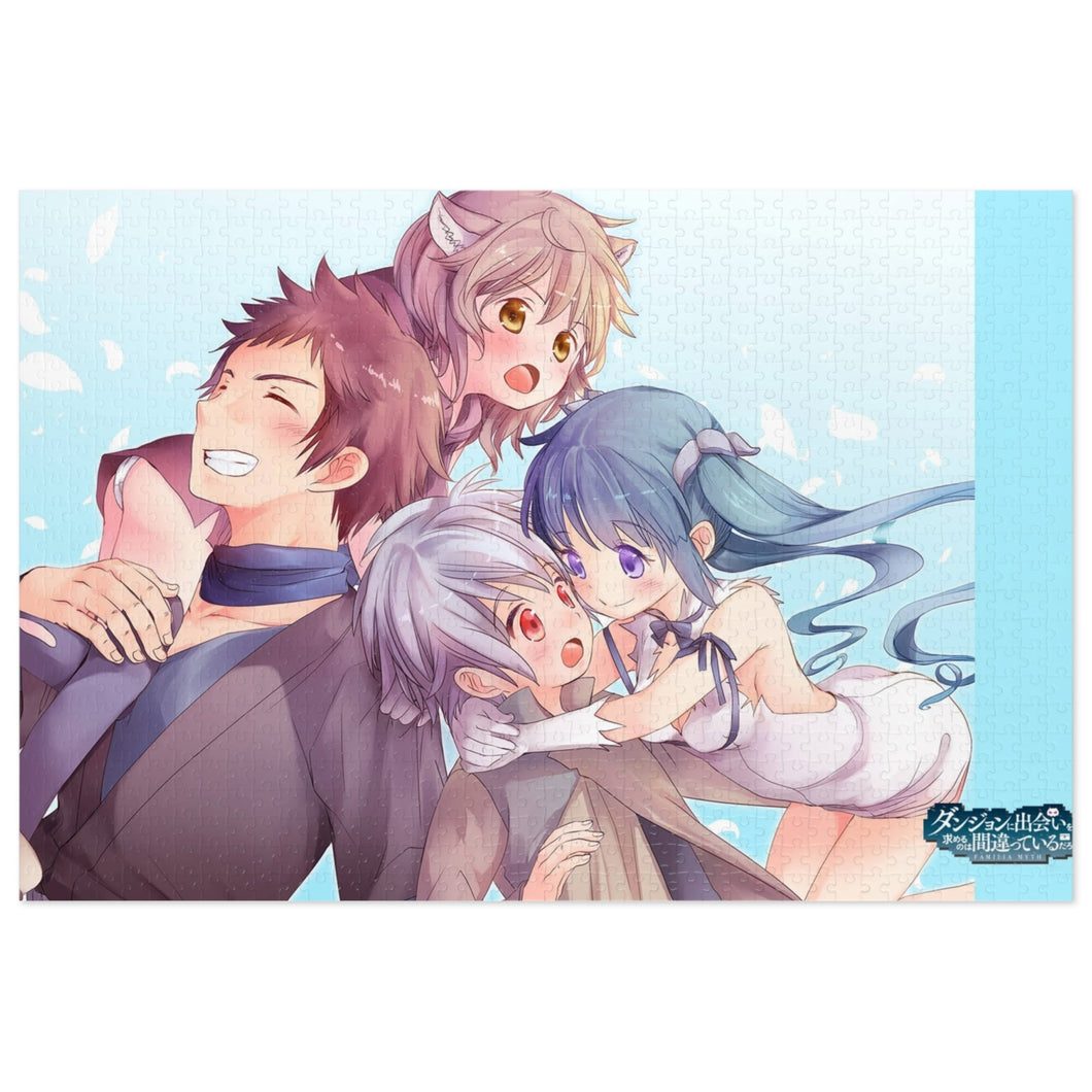 Liliruca,Bell,Hestia and Welf Jigsaw Puzzle