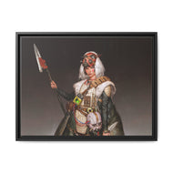 Anime Princess Mononoke Canvas Framed Art Print