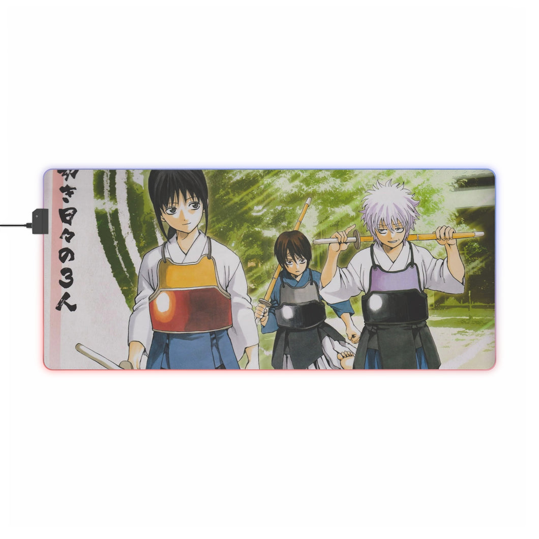 Anime Gintama RGB LED Mouse Pad (Desk Mat)