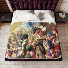 Load image into Gallery viewer, Anime Fairy Tail Sherpa Blanket
