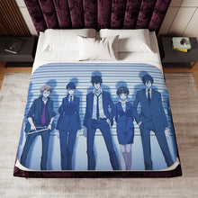 Load image into Gallery viewer, Psycho- Pass Main Members Sherpa Blanket

