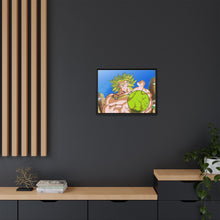 Load image into Gallery viewer, Legendary Super Saiyan Broly Canvas Framed Art Print
