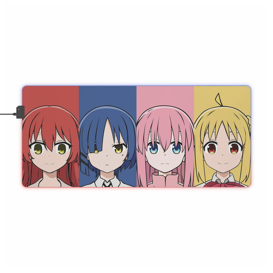 Bocchi the Rock RGB LED Mouse Pad (Desk Mat)