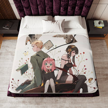 Load image into Gallery viewer, Anime Spy x Family Sherpa Blanket
