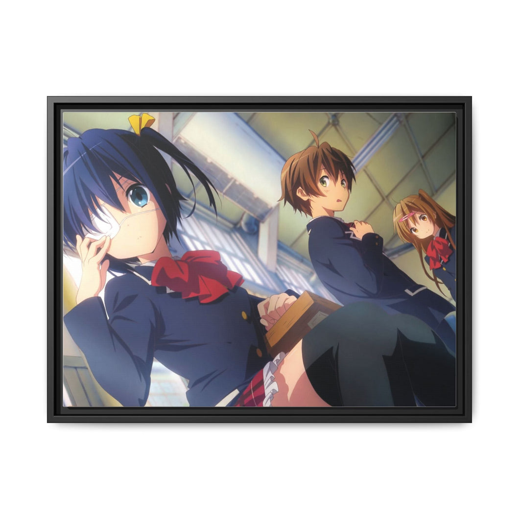 Love, Chunibyo & Other Delusions Rikka Takanashi, Shinka Nibutani Canvas Framed Art Print
