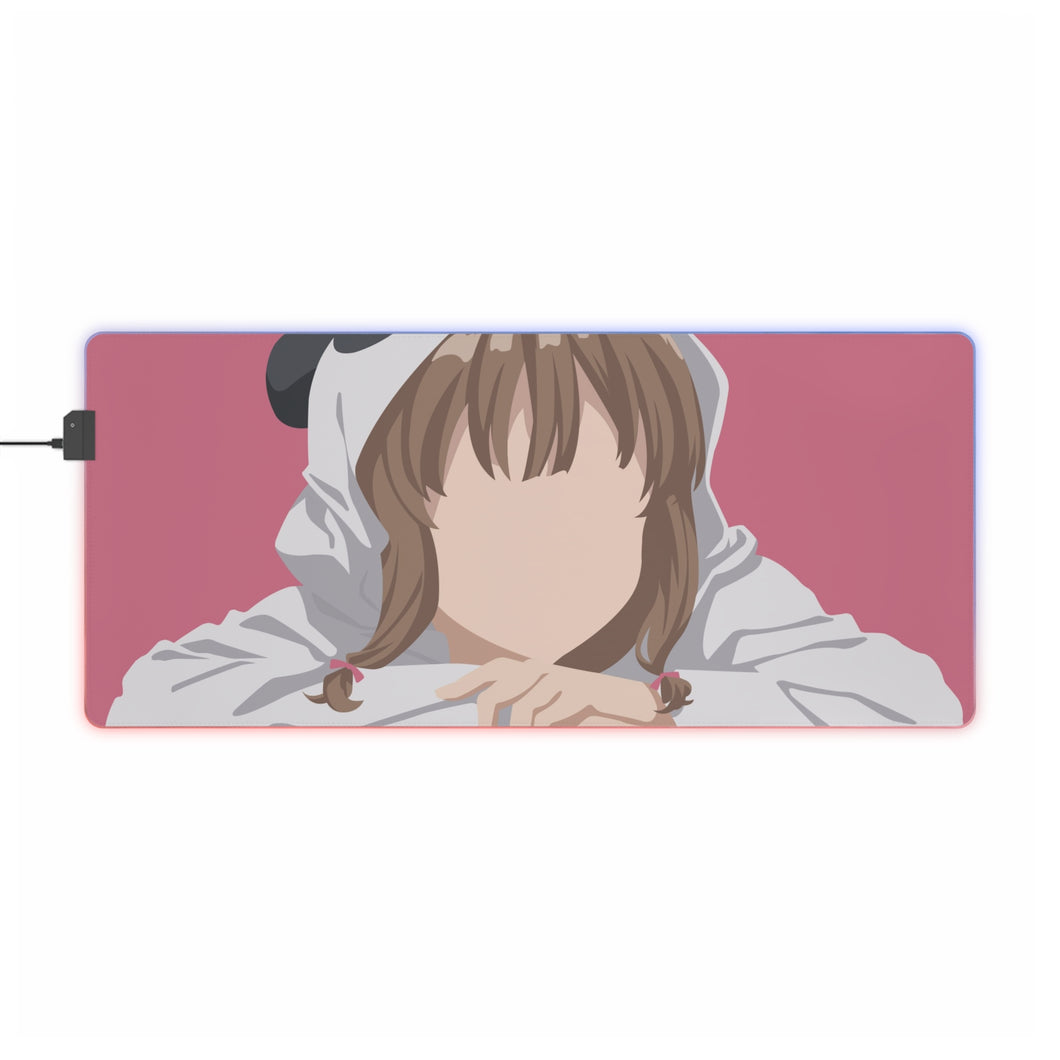 Kaede Azusagawa from Seishun Buta Yarou wa Bunny Girl Senpai no Yume wo Minai RGB LED Mouse Pad (Desk Mat)