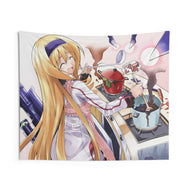 Infinite Stratos Cecilia Alcott Indoor Wall Tapestry