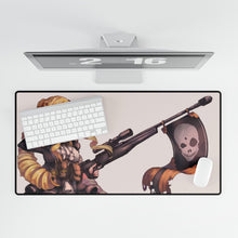 Load image into Gallery viewer, Anime Warrior Mouse Pad (Desk Mat)
