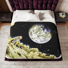 Load image into Gallery viewer, Anime One-Punch Manr Sherpa Blanket
