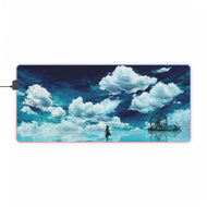 Anime Blue Sky RGB LED Mouse Pad (Desk Mat)
