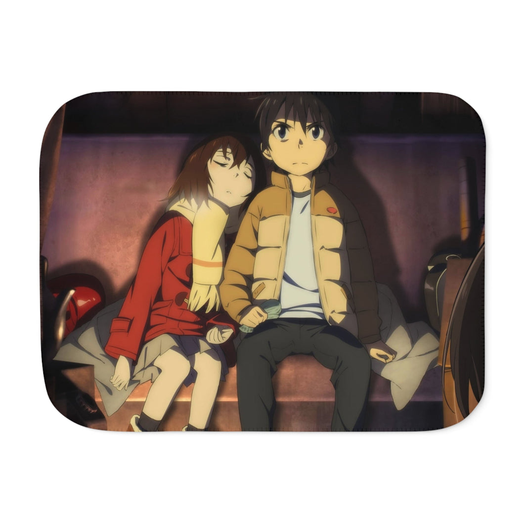 Anime ERASED Sherpa Blanket