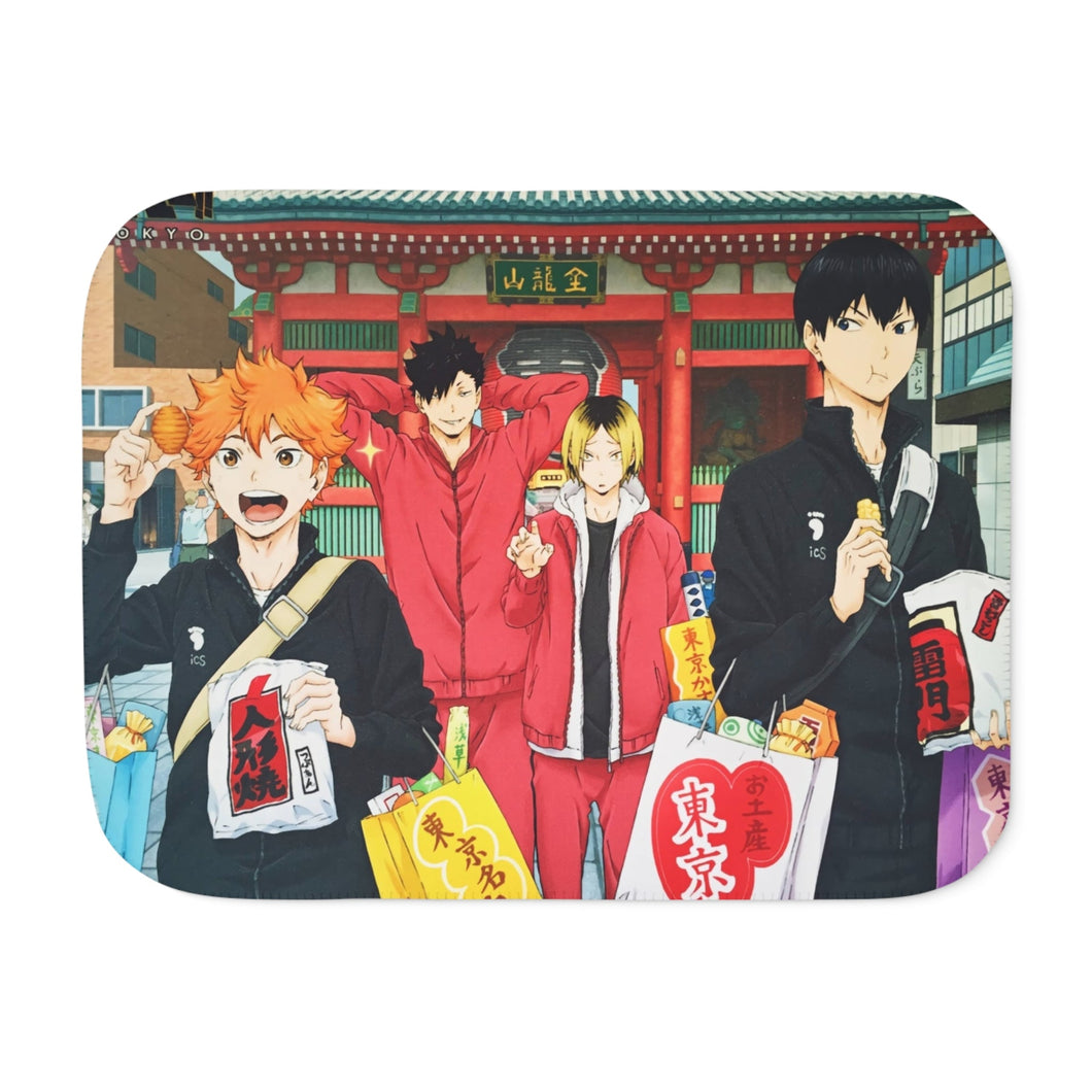 Haikyu!! Sherpa Blanket