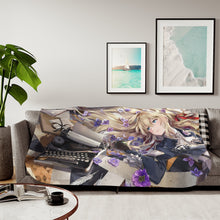 Load image into Gallery viewer, Anime Violet Evergarden Sherpa Blanket
