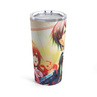Glass Heart Princess Tumbler 20oz