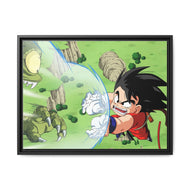 The Murderer of Krillin Canvas Framed Art Print