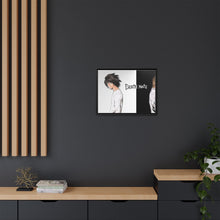 Load image into Gallery viewer, Deathnote Canvas Framed Art Print
