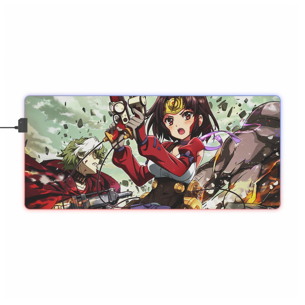 Kabaneri Of The Iron Fortress RGB LED Mouse Pad (Desk Mat)
