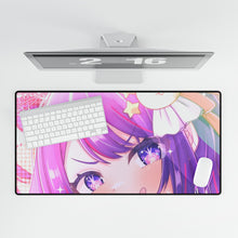 Load image into Gallery viewer, Ai Hoshino Mouse Pad (Desk Mat)
