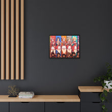 Load image into Gallery viewer, Love Live! Maki Nishikino, Kotori Minami, Umi Sonoda, Honoka Kousaka, Rin Hoshizora Canvas Framed Art Print
