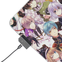 Load image into Gallery viewer, Anime Touken Ranbu RGB LED Mouse Pad (Desk Mat)
