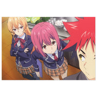 Shokugeki no Soma Erina Nakiri, Soma Yukihira and Hisako Arato Jigsaw Puzzle