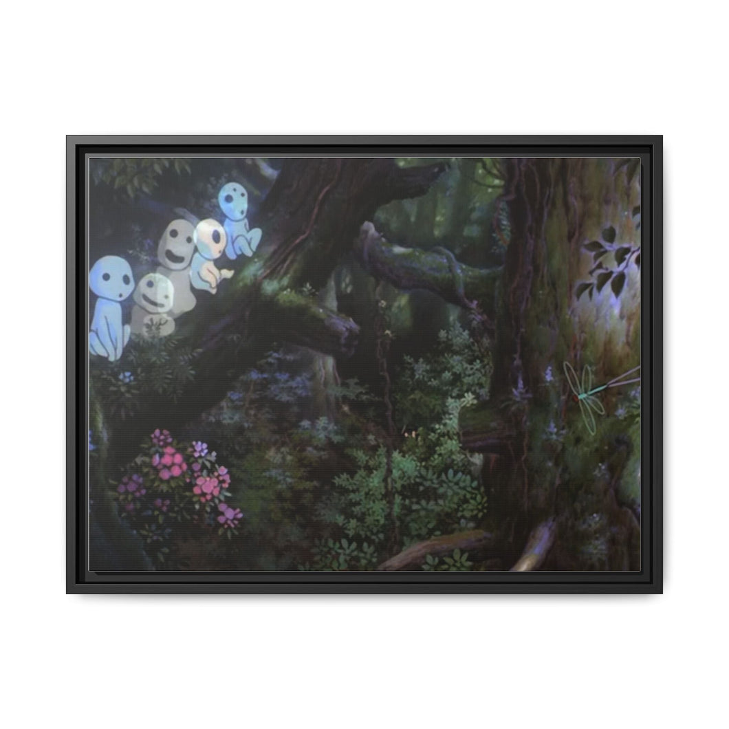 Princess Mononoke Canvas Framed Art Print