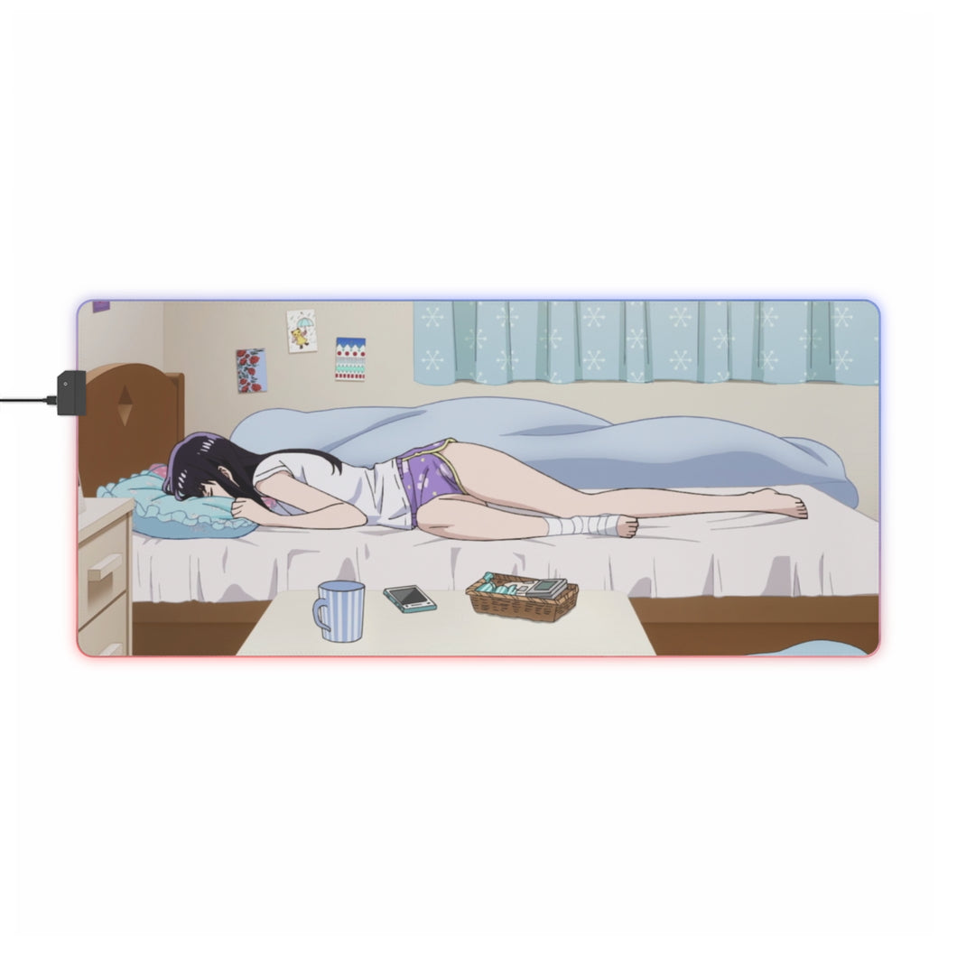 Anime After the Rain RGB LED Mouse Pad (Desk Mat)