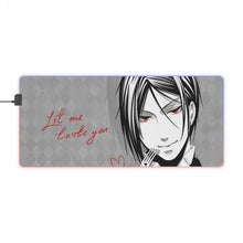 Load image into Gallery viewer, Black Butler RGB LED Mouse Pad (Desk Mat)

