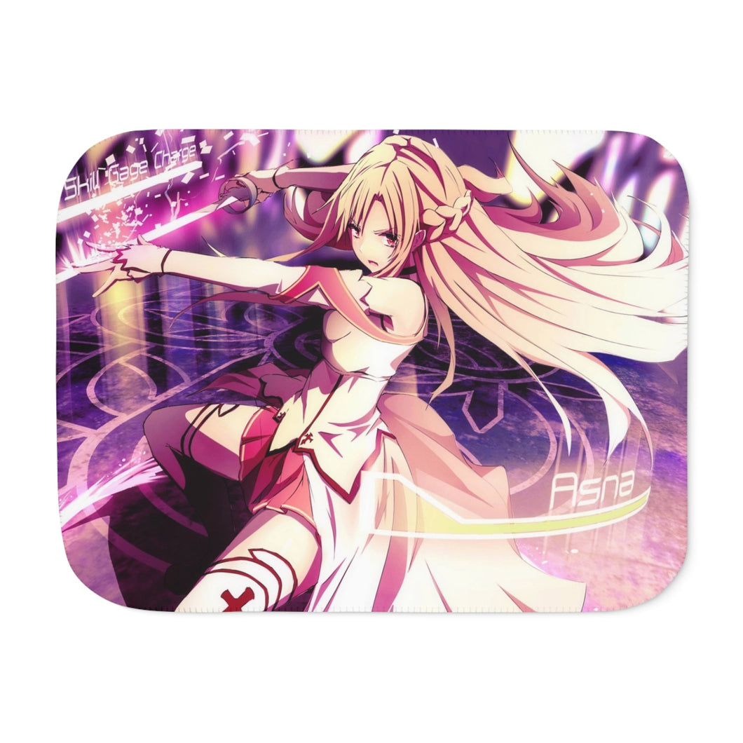 Sword Art Online Asuna Yuuki Sherpa Blanket