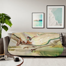 Load image into Gallery viewer, Anime Spirited Away Sherpa Blanket
