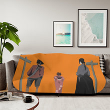 Load image into Gallery viewer, Anime Samurai Champloo Sherpa Blanket
