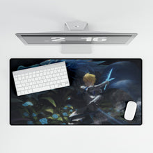 Load image into Gallery viewer, Anime Warrior Mouse Pad (Desk Mat)
