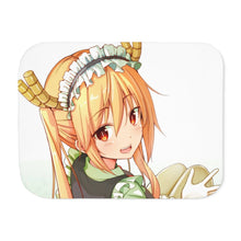 Load image into Gallery viewer, Miss Kobayashi&#39;s Dragon Maid Kobayashi San Chi No Maid Dragon, Tohru Sherpa Blanket

