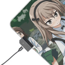 Load image into Gallery viewer, Girls und Panzer RGB LED Mouse Pad (Desk Mat)
