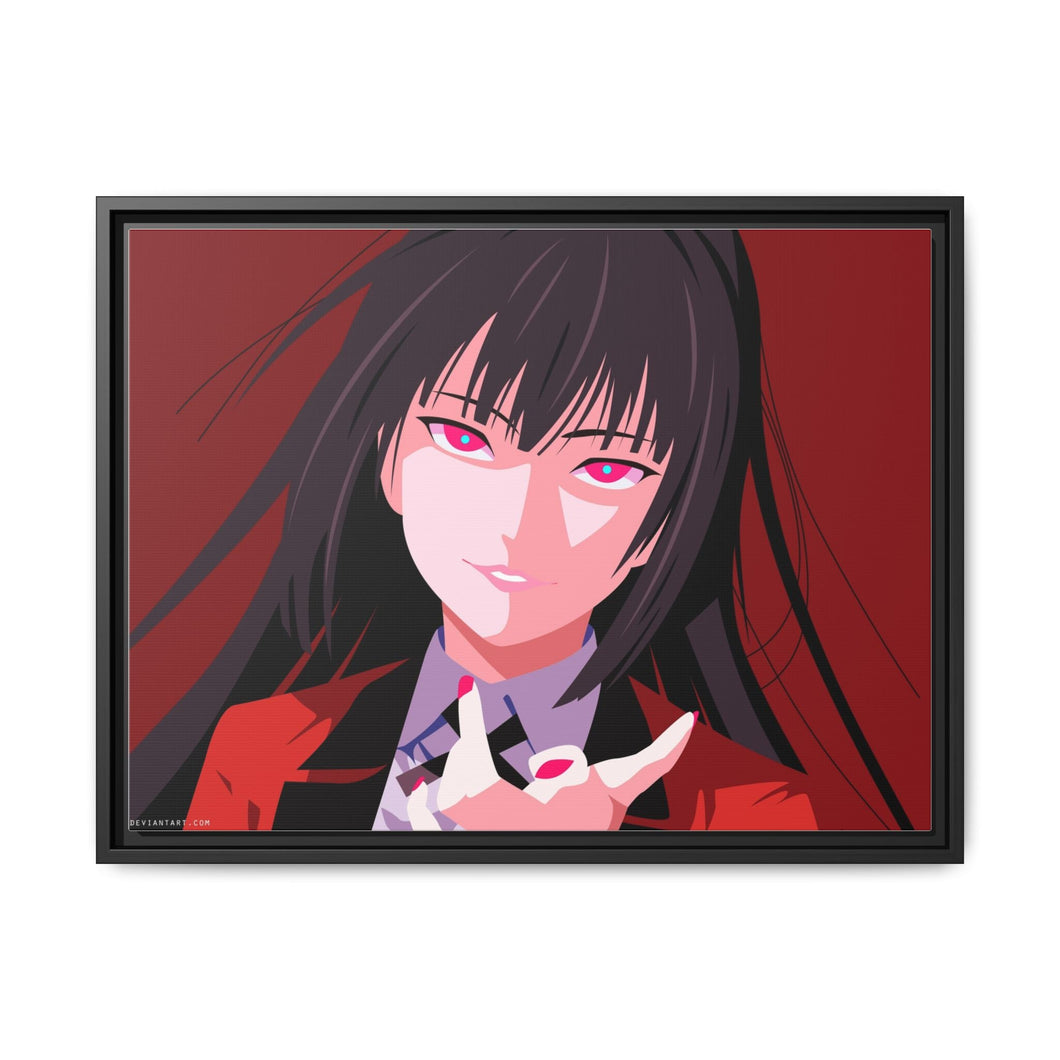 Anime Kakegurui Canvas Framed Art Print