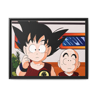 Anime Dragon Ball Canvas Framed Art Print