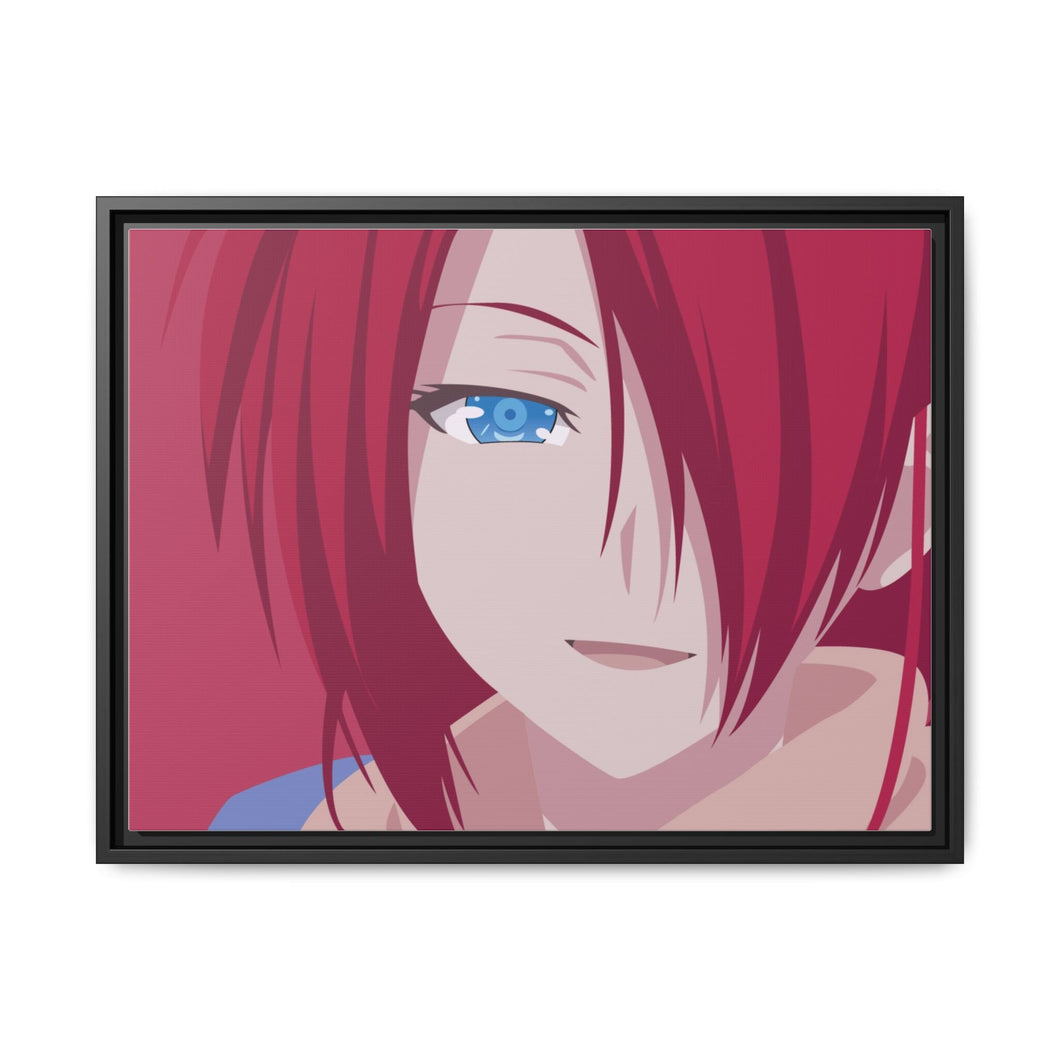 Sala Shane Vector Face Canvas Framed Art Print