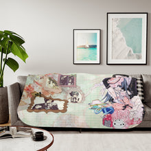 Load image into Gallery viewer, Black Butler Sherpa Blanket
