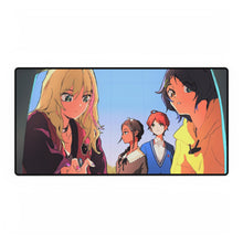 Load image into Gallery viewer, Wonder Egg Priority Rika Kawai, Momoe Sawaki, Neiru Aonuma Mouse Pad (Desk Mat)
