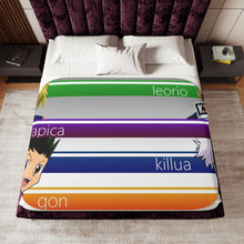 Load image into Gallery viewer, Anime Hunter x Hunter Sherpa Blanket
