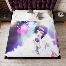 Load image into Gallery viewer, Anime Cowboy Bebopr Sherpa Blanket
