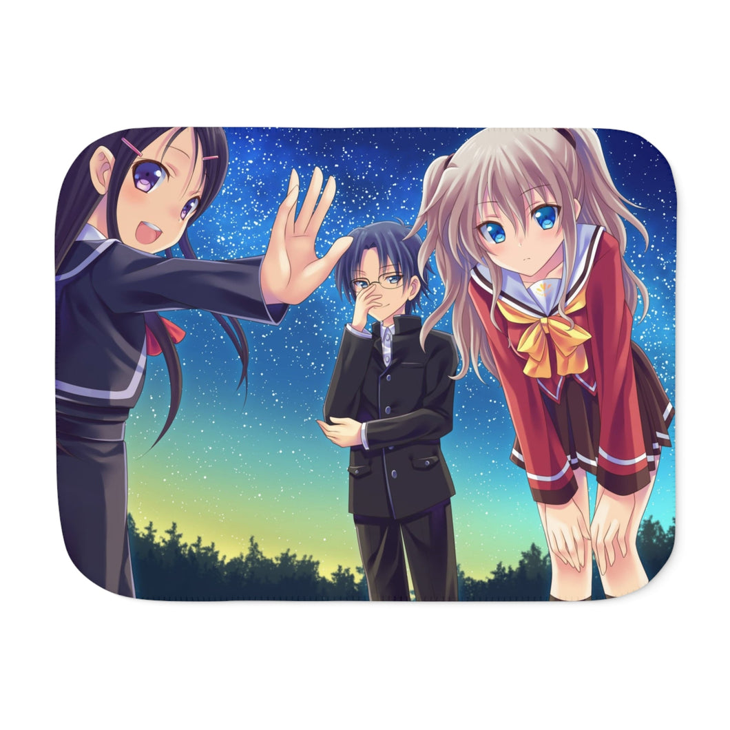 Charlotte Nao Tomori, Ayumi Otosaka, Joujirou Takajou Sherpa Blanket