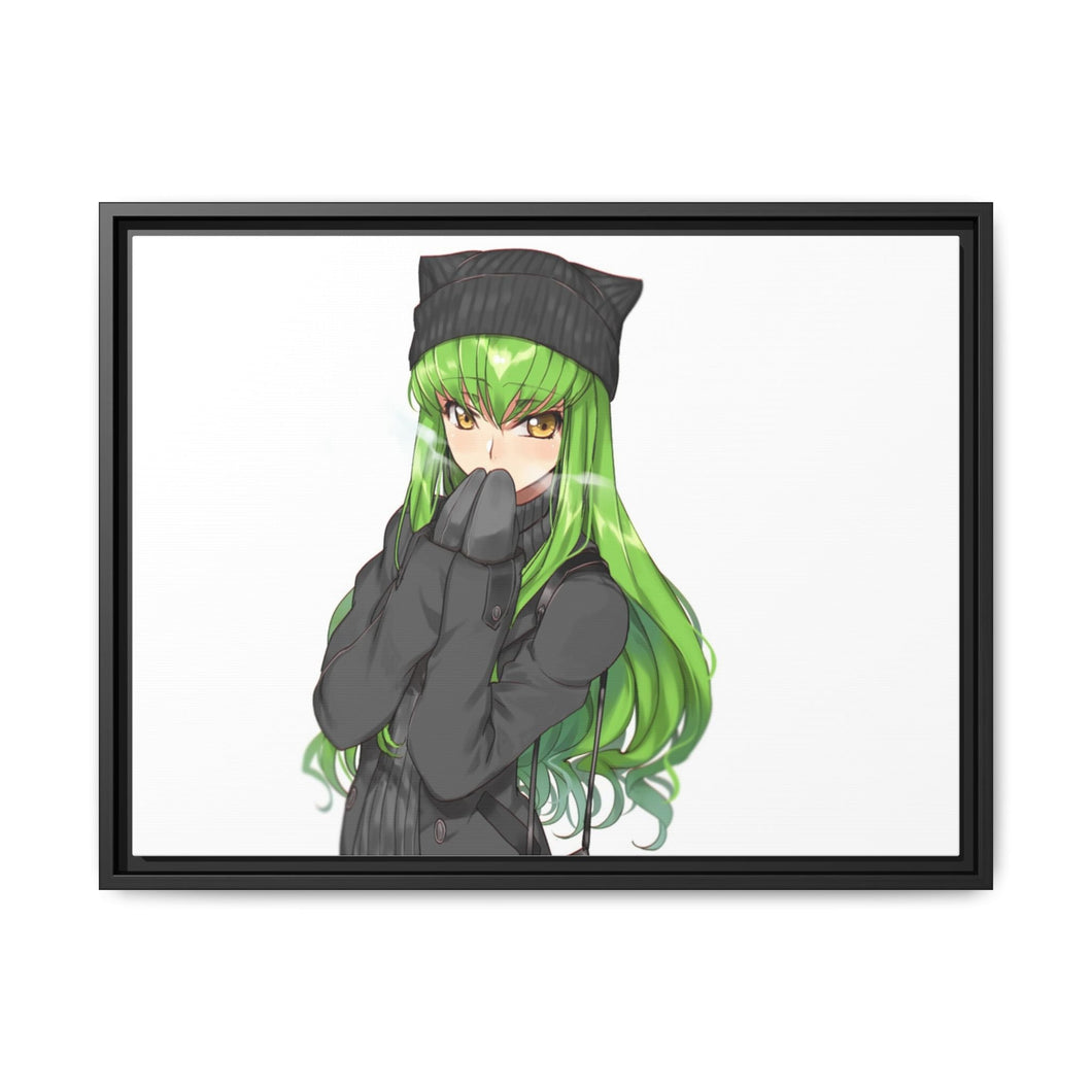 Code Geass - C.C. Canvas Framed Art Print