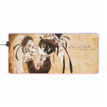 Load image into Gallery viewer, Black Butler RGB LED Mouse Pad (Desk Mat)

